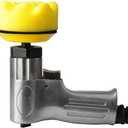 PROSHI 3-Inch Mini Air Polishing Kit 3-Inch Mini Polisher with the sanding pad and form pad and wool buffing