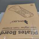 Pilates Reformer Board 5-in-1 Foldable Pilates Machine for Home Workout, Portable Fitness Board with Resistance Bands, Full Body Training for Women 