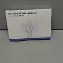 ZBF 100W USB C Magnetic Charging Cable, 2 in 1 Charger Cable for Type C(3 Pack, 4/ 6.6/ 6.6FT) 480Mbps Data Transfer, 5A Fast Charging for Phone 17 16 15, 14, 13 Pro Max, MacBook Pro, Pad, Galaxy S22, Pixel