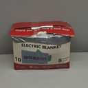 Electric Heated Blanket Full Size 72"84" with 6 Heating Levels & 10Hs Auto Off, Heating Blanket Double Sided Sherpa, Fast Heating, Machine Washable for Christmas Gift - Light Gradient Purple