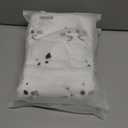 2 x Halloween Pillow Covers 18x18 inch Set of 2 White Cat Ghost Throw Pillow Cases Soft Plush Faux Fur Wool Couch Cushion Case for Home Decor Chair Sofa Bedroom Living Room (Cat Ghost)