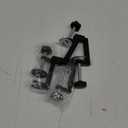 4 Pcs Patio Furniture Clips, Sectional Connector, Adjustable Outdoor Funiture Clamps, Patio Wicker Furniture Fasteners Clips, Black