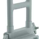 Medline Bathtub Grab Bar w/ Microban  Bathroom Wall Support Handle, Non-Slip Shower Bar, for Elderly, Seniors & Handicapped  250 Lbs. Capacity (Light Gray)