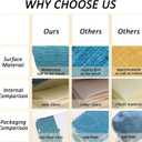 Tucnoeu 5-Layer Jewelry Pouch with Zipper, Small Travel Jewelry Case, Mini Travel Jewelry Bag for Rings, Bracelets, & Bangles with Tassel Zipper, Anti-Scratch & Portable Jewelry Bag