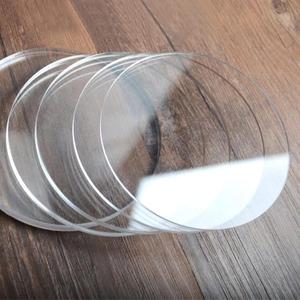 1/12" Thickness Clear Acrylic Discs, PMMA Blank Clear Acrylic Round Circle, Plexiglass Laser Cut Round Circle 25PCS (Dia 4.0")