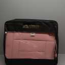 Coverado Car Seat Covers Full Set, Seat Covers for Cars, Pink Car Seat Protector Waterproof, Nappa Leather Car Seat Cushion, Car Seat Covers Front Seats and Back Fit for Most Cars