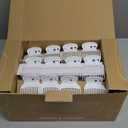 Conair Hot Rollers for Long, Medium & Short Hair, 12 Ceramic Flocked 1-Inch and 1-Inch Heated Hair Rollers with Clips, Hot Curlers for Women, Volume & Curls