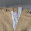 NICETOWN 100% Absolutely Blackout Linen Curtains with Thermal Insulated White Liner, Camel, 42" Wide by 63" Long, 2 Pieces, Linen Blend Window Drapes Privacy Window Treatments for Bedroom/Kids Room