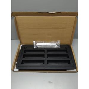 RV 20" Refrigerator Upper/Lower Side Wall Vent with Mesh Insect Screens for Campers Trailers (Black)
