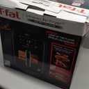 T-fal Infrared Air Fryer, 2x Faster Than Traditional Heating*, Large Air Fryer Toaster Oven Combo, 6 Qt Digital Touch Screen, 7-in-1 Cooking Functions, No-Shake Technology, 1550W, Black