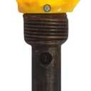 Handheld Torch Prop LED Light,18.05inch Long,Realistic Flame Torch for Olympic Games Opening Ceremony Celebrations Festival Activities Halloween Christmas,Resin Lampshade and Retro Handle