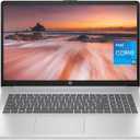 HP 2023 17 Laptop, 17.3 Inch FHD Anti-Glare Display, 13th Gen Intel 10-Core i5-1335U(Beat i7-1255U), 16GB RAM, 512GB SSD, Intel Iris Xe Graphics, Backlit Keyboard, Windows 11 Home, Silver