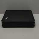 Anbte Folding Camping Table with Storage Net, 3ft Camping Table Aluminum Folding Table with 3 Adjustable Height Max 27.5 Inch Picnic Table Portable Table for Outdoor Backyard BBQ, Pure Black