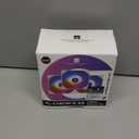 Thermalright TL-C14CW-S X3 CPU Fan, 140mm ARGB Case Cooler, 4pin PWM Silent Computer Fan with S-FDB Bearing Included, up to 1500RPM PC Cooling,White, 3 Packs