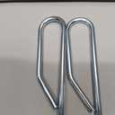 2 Pack 20'' Pool Skimmer Basket Hook Tool-Skimmer Basket Handle for Cleaning Swimming Pools & Protecting Hands,Knee,Back