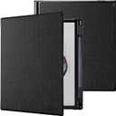 CoBak Case for 10.3" Boox Note Air 4 C (2024 Released)/Note Air 3 C Tablet ePaper(2023 Released) - New Lightweight PU and Hard Back Shell Cover with Built-in Pen Holder, Auto Sleep-Wake, Black