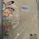 Ykomow Happy Easter Sweatshirt Women Long Sleeve Cute Bunny Rabbit Graphic Tees Pullover (Medium, Cream-3)