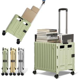 Heavy Duty Rolling Cart for StairsCollapsible Utility Crate with Wheels & Handle Foldable Tote Box for Toolbox Trade Show Supplies Teachers TODAYGO Mobile Storage Cart with Lid Heavy Duty Rolling Cart for StairsCollapsible Utility Crate with Wheels & Handle Foldable Tote Box for Toolbox Trade Show Supplies Teachers TODAYGO Mobile Storage Cart with Lid