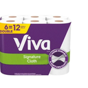 Viva, Signature Cloth Towel Double, 516 Count 2-Pack