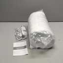 Electric Heated Blanket Throw - 50"x60" Heating Blanket Throw House Warming Gifts New Home, Ultra Soft Warm Flannel Sherpa Fast Heat,8 Heat Level 10 Hours Auto-Off ETL Certified White