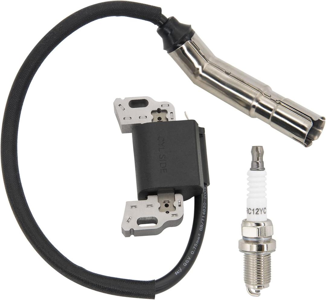 595304 Ignition Coil Magneto Armature, for BS 799650 592841 795315 17HP 17.5HP 19.5HP 20HP Intek OHV Engine Poulan Craftsman MTD Troy-Bilt Lawn Mower Engines Magneto Armature