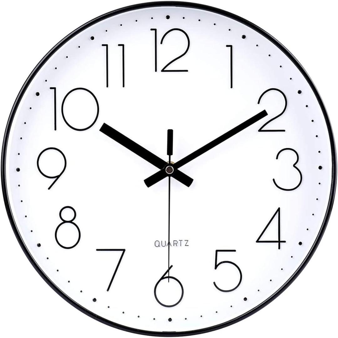 jomparis 16 Inch Large Wall Clock Modern Elegant Style for Living Room Office Kitchen Dining Room