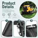 631-05168C Discharge Chute Assembly for Cub Cadet Fabricated Decks RZT LX SX XT1 XT2 ZT1 ZT2 ZT3 50 54 CYT5023SE, Replace 631-05168 631-05168A 631-05168B, Fits Super Bron-co 50XP Z6900 SZ2454