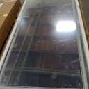 Hasipu Full Length Mirror with Lights, 79" x 36" LED Lighted Floor Standing Mirror, Full Body Dressing Hanging Mounted Mirrors, Dimmable, Tempered Glass, Safe to Use, Square Black