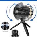 Monocular Telescope 80x100 High Power with Smartphone Adapter Tripod,Larger Vision Monoculars for Adults with BAK4 Prism & FMC Lens, Suitable for Bird Watching Hunting Hiking Camping Wildlife-Black
