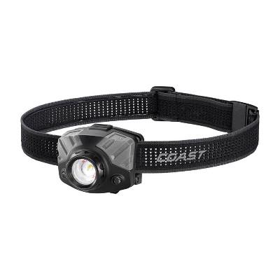Coast FLX7 700 Lumen LED Headlamp with Twist Focus, 3 x AAA Alkaline Batteries Included