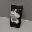 Battery Operated Puck Lights with Remote LED Under Cabinet Lighting Wireless Stick on Lights Color Changing Timer Tap Lights for Cabinets Shelves Closets Display Case - 2Pack Black