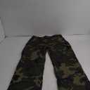 Womens Casual Camouflage Camo Cargo Long Pants with Pockets (X-Large, Army Green)