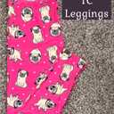 New LuLaRoe Pink Pug Leggings. TC, Pack Of 3