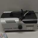 1200W RGB Fog Machine, 6 Colorful LED Lights for Smoke Machine Indoor/Outdoor Use, Perfect for Parties, Weddings, and Stage Effects (Silver)