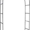 1. GO Steel Garden Arch, 7'8" High x 4'5" Wide, Garden Arbor for Various Climbing Plant, Outdoor Garden Lawn Backyard
