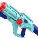 Water Guns for Kids, Super Squirt Gun Water Soaker Blaster - Big Size - 32ft Long Shooting Range - High Capacity - Quick Refill - Summer Water Toys Gun for Boys Girls and Adults Outdoor (1 Pack, Blue)