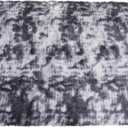 Machine Washable Area Rug, Fluffy Modern Area Rugs for Bedroom, Living Room, Gray are Rug, Floor Accent Rugs for Bedroom Living Room Dark Gray 11