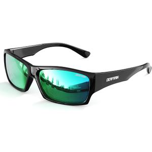 DEAFRAIN Kids Sunglasses Boys Girls Youth Polarized Unbreakable Flexible Sports Baseball Glasses for Teen Age 4-10