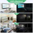 100% Blackout Blind Curtains Window Cover [157" x 59" XXL] [DIY Cut to Any Size or Shape] [Hook & Loop Tabs][ Portable Bags for Travel] [Light & UV Blocking ] for House,Nursery,Apartment