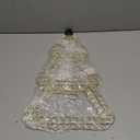 Christmas Tree Card Holder Spiral Metal Wreath Xmas Wall Hanging Photo Greeting Card Holder Wire Loop Picture Display Insert Wall Decor