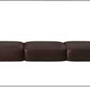Yates Home PU Leather Couch Sofa Cushion Slipcover Water-Proof Elastic Chair RV Seat Covers Loveseat Sofa Furniture Protector Slip Cover for Settee Seater Replacement Living Room3 Pieces, Chocolate