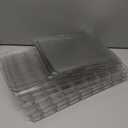 JOYZAN Stackable Purse Organizer for Closet, Adjustable Shelf Dividers for Closet Organizer Clear Acrylic Closet Purse Organizer Detachable Handbag Storage Separator Dividers for Home, Office  4 Pack