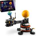 LEGO Technic Planet Earth and Moon in Orbit Building Set, Outer Space Birthday Gift for 10 Year Olds, Solar System Space Toy for Imaginative, Independent Play, Space Room Dcor for Boys & Girls, 42179