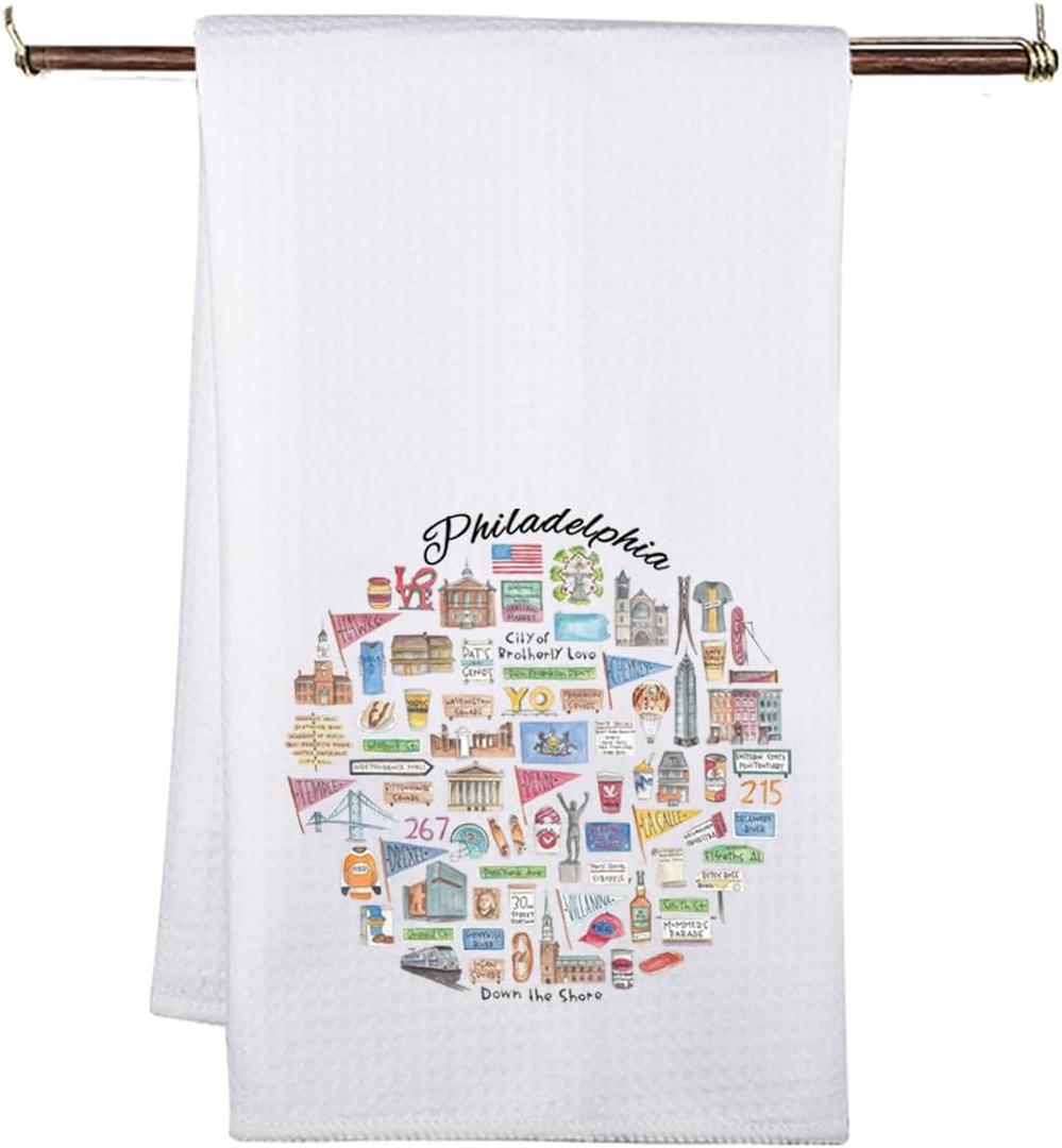 MNIGIU Philadelphia Kitchen Towel
