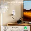 meross Matter Smart Plug Mini, FFS Easy Setup, 100% Privacy Smart Outlet, Compact Size, Support Apple Home, Alexa, Google Home with Schedule and Timer, App and Voice Control, 2.4G Wi-Fi Only (4 Pack)