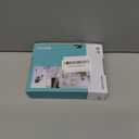 2 Pack Universal Airplane Phone Holder for Stocking Stuffers, Klearlook 360 Rotation Travel Essentials Phone Mount for Desk, Handsfree Travel Accessories for Flying, Valentines Day Gift for Couple (Black,Lavender)