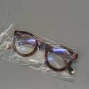 EASY READ Blue Light Blocking Glasses for Women,Retro Round Anti Eyestrain Computer Eyeglasses for Women with Spring Hinge