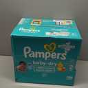 Pampers Diapers - Baby Dry - Size 2, 186 Count, Absorbent Disposable Infant Diaper 