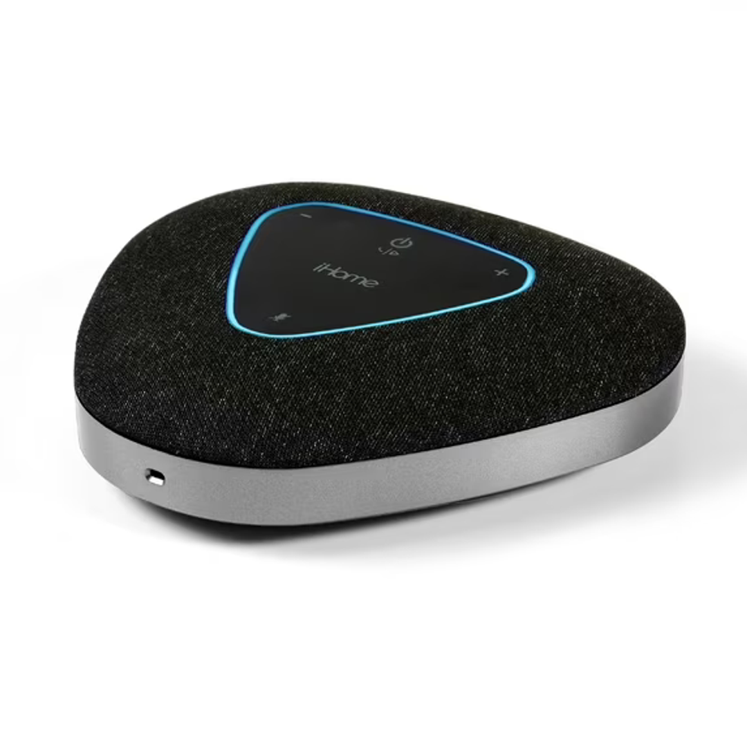 iHome Callboost Bluetooth Speakerphone with Noise Reduction for Conference Calls and Home Office