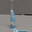 Papablic Toddler Sonic Electric Toothbrush Kids for Ages 1-3 Years, Baby Electric Toothbrush with Cute Dino Cover and Smart LED Timer, 2 Brush Heads , Debby